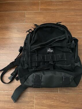 Maxpedition Tactical Backpack Black Large Heavy Duty Hiking Bag Rucksack